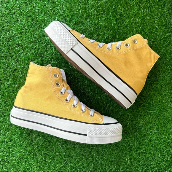 Converse Chuck Taylor All Star Lift Hi Cyber Mango - Picture 4 of 8